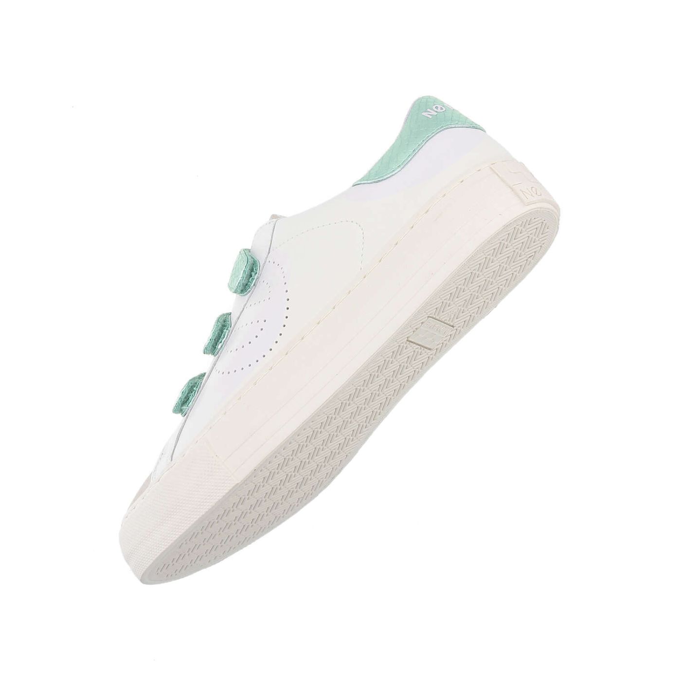 ARCADE STRAPSPERFO W - NAPPA/GLOW/JUNG - OFF WHITE/SILVER/TURQUOISE